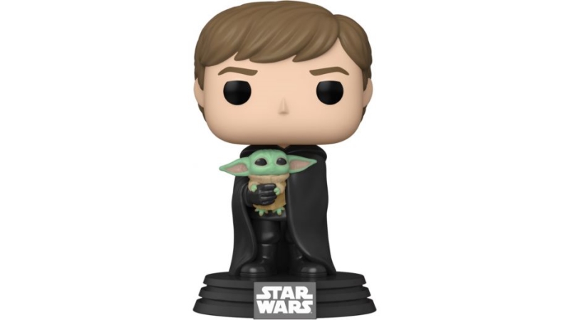 FUNKO ACTION FIGURES FUNKO POP MANDALORIAN: LUKE & GROGU FUNKO ACTION FIGURES FUNKO POP MANDALORIAN: LUKE & GROGU